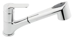 Dřezová baterie Novaservis Metalia 54 s vytahovací sprškou chrom 54081,0