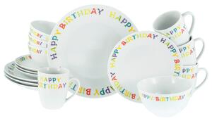 KOMBINOVANÁ SOUPRAVA Happy Birthday 16dílné Creatable - Online Only nádobí, Online Only