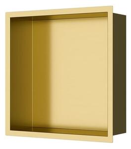 Vestavná polička SAT Aurum zlatá 33x33 cm SATAURN3030BG