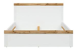Manželská postel 160 cm BRW Holten LOZ/160
