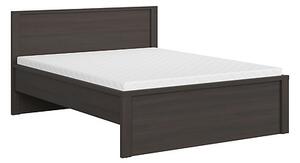 Manželská postel 160 cm BRW Kaspian LOZ/160/T (wenge)
