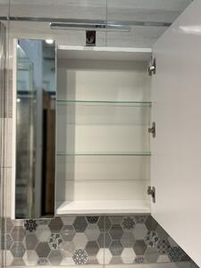 Kingsbath Eliba 60 zrcadlová skříňka do koupelny s LED osvětlením