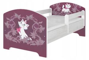Dětská postel Disney - KOČIČKA MARIE 180x80 cm