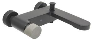Vanová baterie SAT Fusion bez sprchového setu 150 mm páka beton SATBSFU222BC