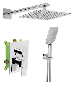 Sprchový systém Novaservis včetně podomítkového tělesa chrom SADA36051R,0