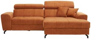 ROHOVÁ SEDAČKA, textil, oranžová Carryhome - Sedací soupravy