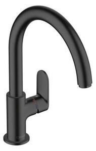 Dřezová baterie Hansgrohe Vernis Blend M35 s otočným ramínkem černý mat 71870670