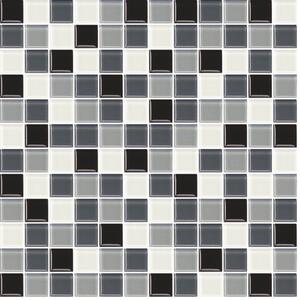 Skleněná mozaika Premium Mosaic šedá 30x30 cm lesk MOS25MIX2