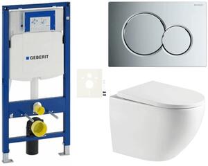 Závěsný WC set Geberit do lehkých stěn / předstěnová SAT SIKOGESREX67S01CR