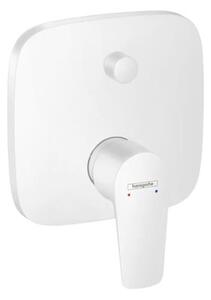 Sprchová a vanová baterie Hansgrohe Talis E bez podomítkového tělesa matná bílá 71745700