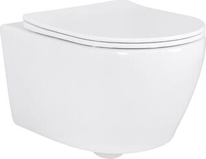Splachovací závěsný klozet Splachovací klozet bidet Taharet Bez obrouček Taharet klozet + poklop
