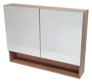Zrcadlová skříňka Naturel Vario Dekor 90x68,6 cm lamino dub bardolino VARIOG90DB