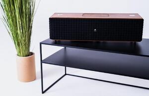 Nordic Design Černý kovový TV stolek Alonso 120 x 45 cm, pravý