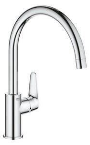 Dřezová baterie GROHE Start Curve s otočným ramínkem chrom 31554001