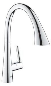 Dřezová baterie GROHE Zedra s otočným raménkem chrom 32294002