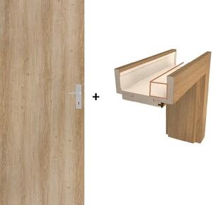 Protipožární dveře Naturel Naturel technické levé 80 cm jilm SETDPOJ80L