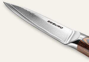 Nůž na ovoce a zeleninu Seburo SUBAJA Damascus 95mm