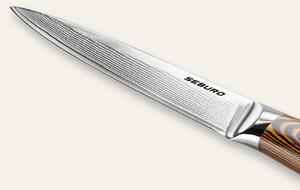 Kuchyňský univerzální nůž Seburo SUBAJA Damascus 130mm