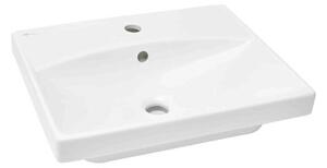 Umyvadlo SAT Brevis 50,5x40 cm otvor pro baterii uprostřed SATBRE5040S