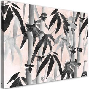 Obraz na plátně, Bambusový les - 120x80 cm
