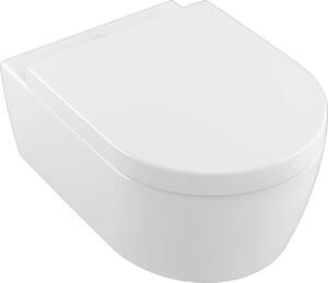 Villeroy & Boch Avento Combi-Pack Závěsné WC s hlubokým splachováním, bez okraje + WC sedátko, bílé CP, 1 ks