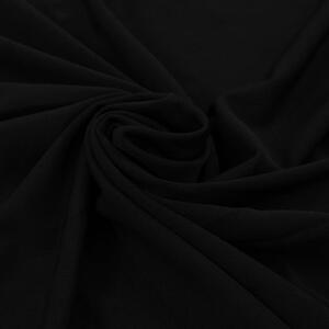 Rautové sukně s řasením 2 ks černé 120 x 74 cm