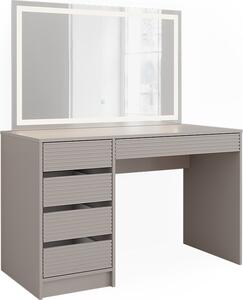 Toaletní stolek Vicco Sherry Kašmír 120 cm se zrcadlem LED, Model 51671