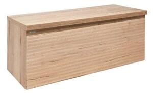 Koupelnová skříňka s krycí deskou Naturel Savona 119x50x44,3 cm dub mat SAVONA120DHDBEZ