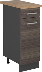 Spodní skříňka kuchyňské linky Vicco R-Line Ušlechtilá šedá 30 cm , PD Dub, Model 54217
