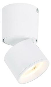 ACA Lighting bodové svítidlo nástěnné LED 5W COB 80° 3000K 400LM bílá hliník D5,6XH10CM PLUTO RA33LEDS6WH