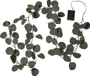 Zelená LED světelná dekorace Star Trading Eucalyptus, délka 1,8 m