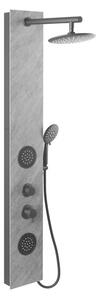 Sprchový panel SAT dekor kámen STONESHOWER