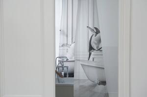 Sprchový závěs 175x180 cm Showe Penguin – Little Nice Things