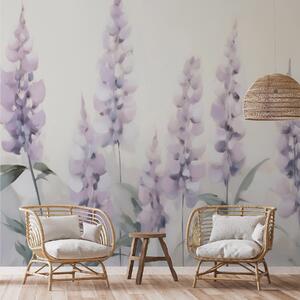 Fototapety Abstraktní květiny, imitace malby, Fototapety květiny, w05661 : uwalls.cz