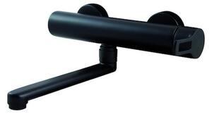Dřezová baterie Paffoni Ringo bez výpusti 150 mm černá RIN161NO