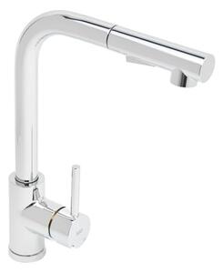 Dřezová baterie SAT sklopné rameno chrom SATBSD289L
