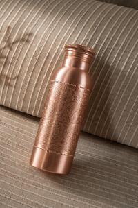 Forrest & Love měděná lahev na vodu gravírovaná Mandala 600 ml
