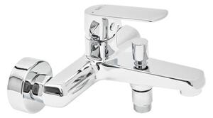 Vanová baterie SAT Feel bez sprchového setu 150 mm chrom SATBSFEEL222