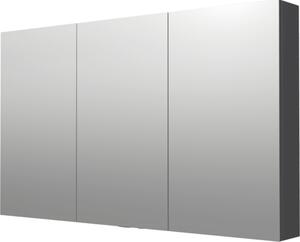 Zrcadlová skříňka Naturel 120x72 cm lamino šedostříbrná GALCA1120