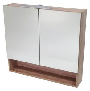 Zrcadlová skříňka Naturel Vario Dekor 75x68,6 cm lamino dub bardolino VARIOG75DB