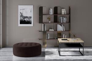 Stolička Magnolia Typ 02 (tmavě hnědá). Akce -20%