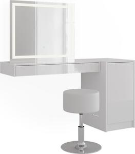 Toaletní stolek Vicco Sherry Bílá 100 cm 4 díly, Model 59566