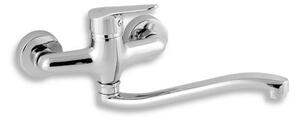 Dřezová baterie Novaservis Titania Iris New s otočným ramínkem 150 mm chrom 94470.0