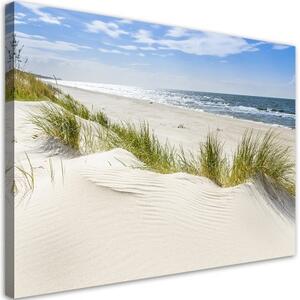 Obraz na plátně, Bałtyk Landscape Beach Sea - 100x70 cm