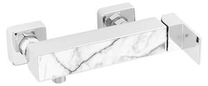 Sprchová baterie SIKO Elements bez sprchového setu 150 mm dekor bílý mramor SIKOBSEL268DMB