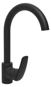 Dřezová baterie S-Line Pro s otočným ramínkem černá SIKOBSLPRO280C