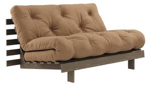 Světle hnědá rozkládací pohovka 140 cm Roots – Karup Design