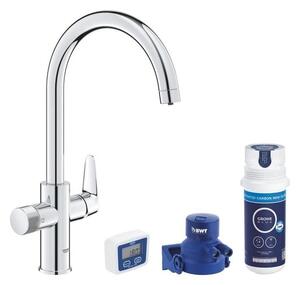 Dřezová baterie GROHE GROHE Blue Pure 2022 s filtrem chrom 30593000