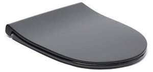 WC prkénko VitrA Sento duroplast černá mat 120-483-009