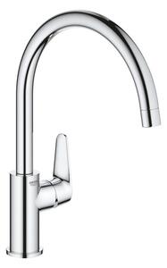 Dřezová baterie GROHE BauCurve s otočným ramínkem chrom 31536001